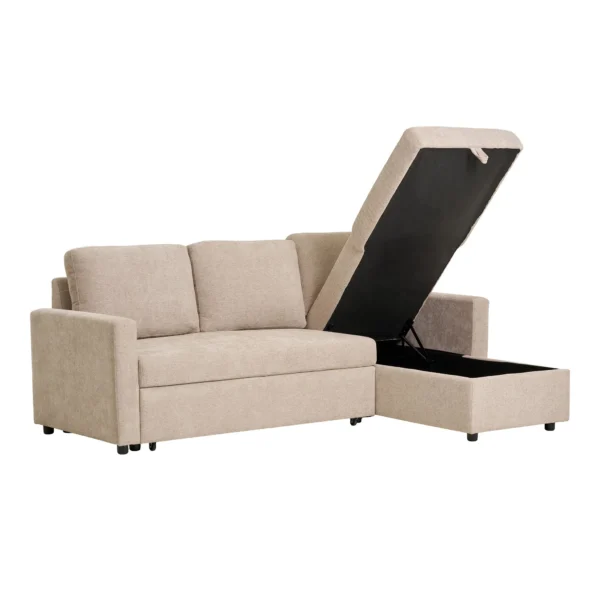 Ballerup Chaiselong Sovesofa - Image 10