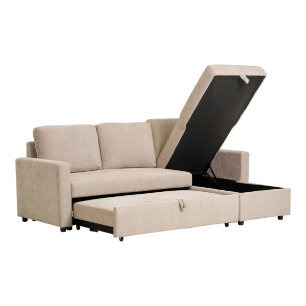 Ballerup Chaiselong Sovesofa - Image 9