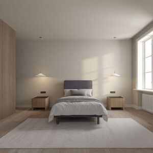 Frederiksberg - 90x200, Mørkegrå